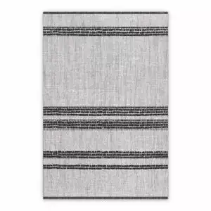 Mata winylowa wzór jasny tkanina płótno