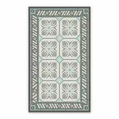 Mata winylowa kafelki vintage