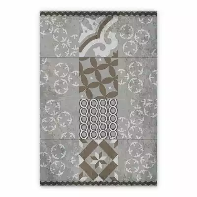 Mata winylowa abstrakcyjne azulejos