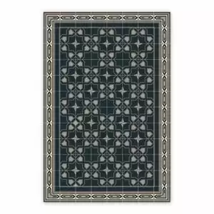 Mata winylowa abstrakcyjne kafelki