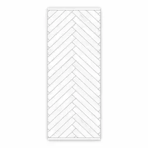 Mata winylowa deski wzór w jodełkę