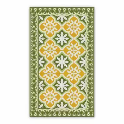 Mata winylowa abstrakcyjne azulejos wzór