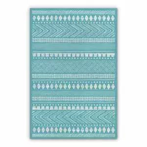 Dywan winylowy paski wzór skandynawski