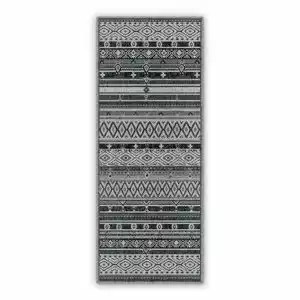 Dywan winylowy tkanina patchwork boho