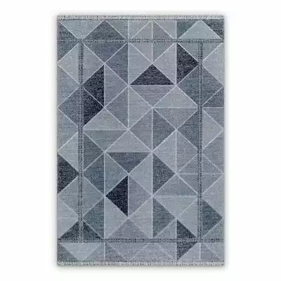 Mata winylowa trójkąty abstrakcja geometria