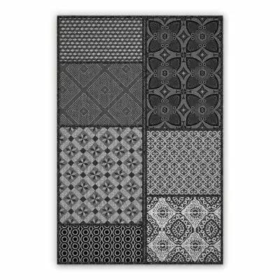 Mata winylowa patchwork geometria abstrakcja