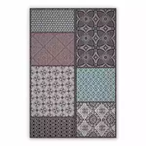 Mata winylowa Patchwork azulejos kafelki