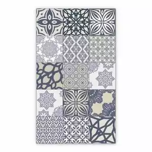 Mata winylowa patchwork azulejos kafelki