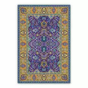 Mata winylowa wzór perski kwiaty