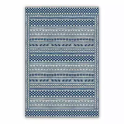 Mata winylowa geometryczne paski kratka