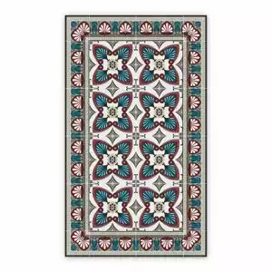 Mata winylowa Kwiaty pawi ogon